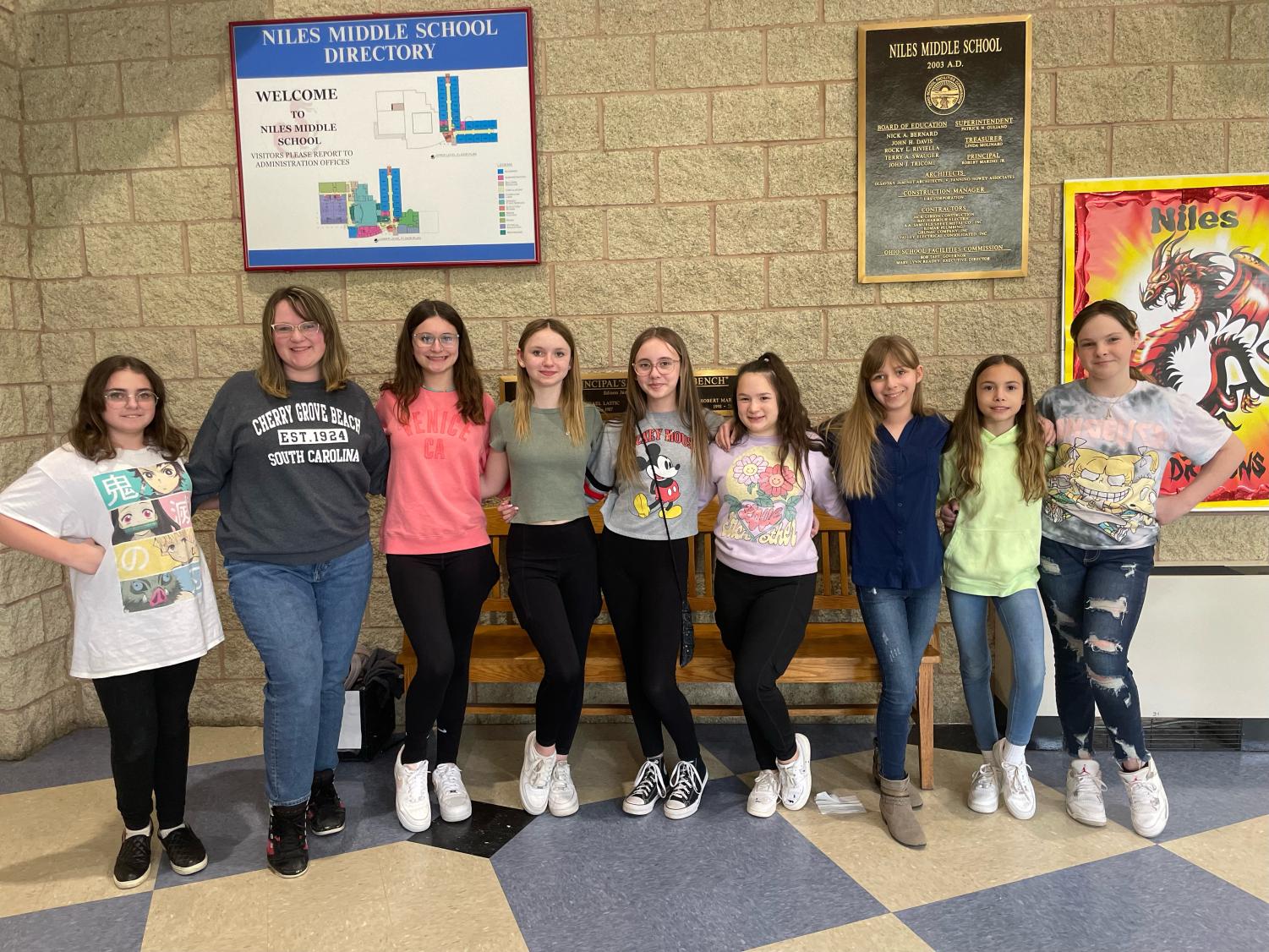 Congrats to the upcoming seventh grade cheerleaders! – NMS PRESS