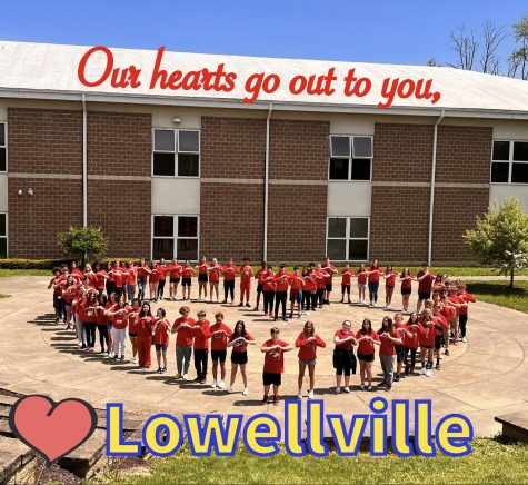 The classes here at NMS are sending love and support to the students and staff in the Lowellville school district. We know this has been a rough week, and we want you to know you are in thoughts and hearts.  