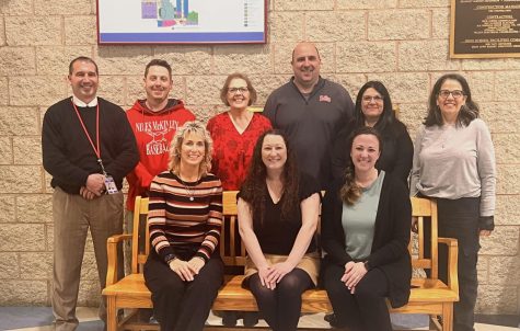 Meet your support team! Photo courtesy of Mrs. Ciminero: Top Row L to R:  
(Principal) S. Reigle, J. Toth, A. Woloschak, B. McConnell, M. Parry, 
S. Hess
Bottom Row L to R: P. Clark,  (Vice Principal)
L. Marsh, M. Partridge
