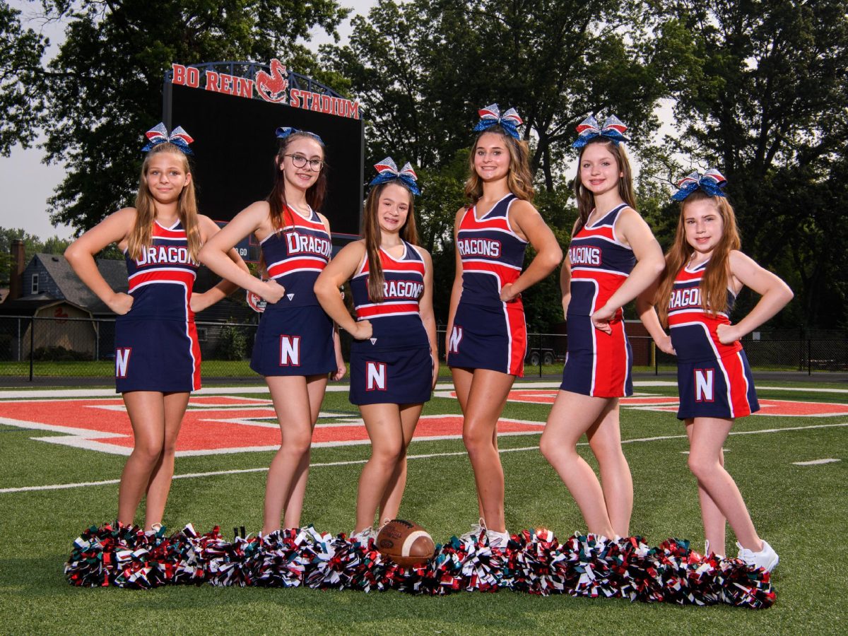 Say Hello to our 8th Grade Cheerleaders!