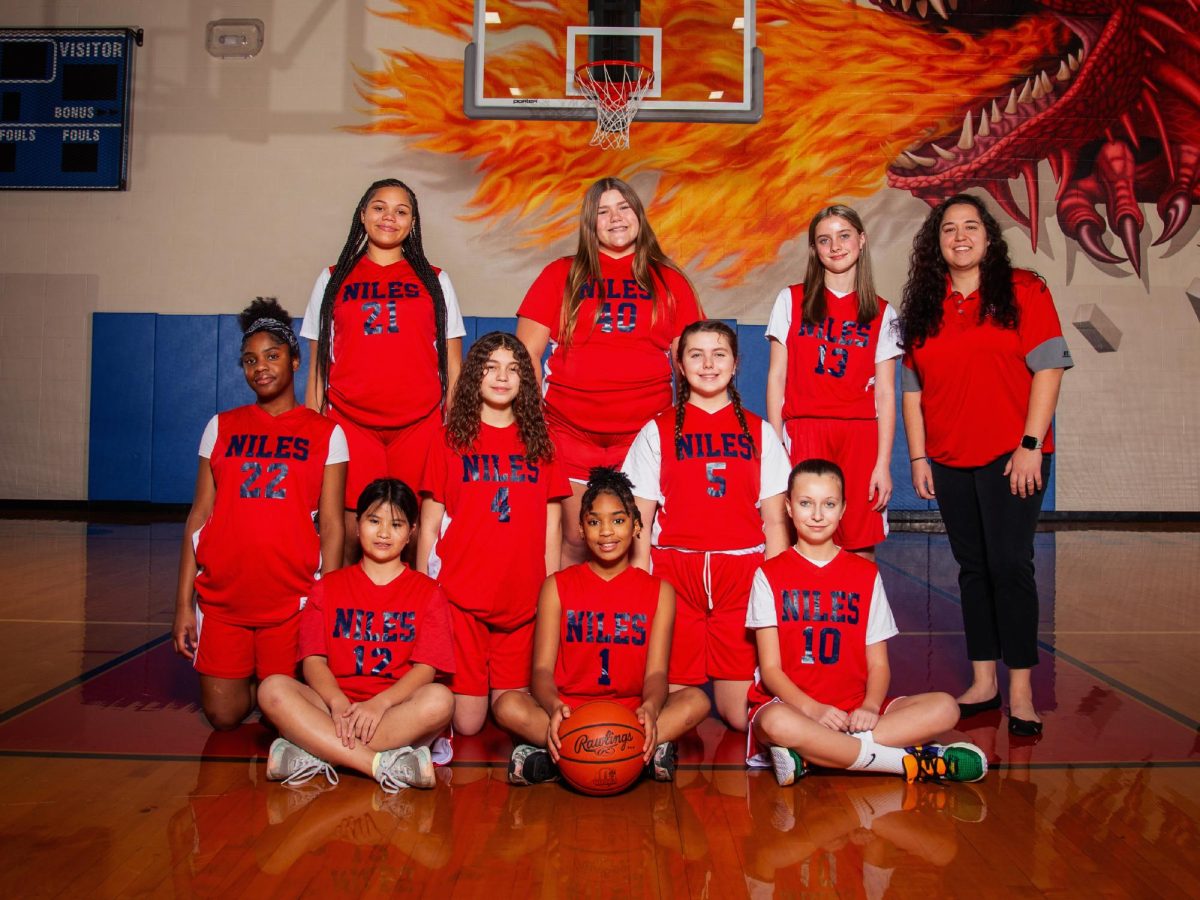 Our seventh grade girls are ready for the season!