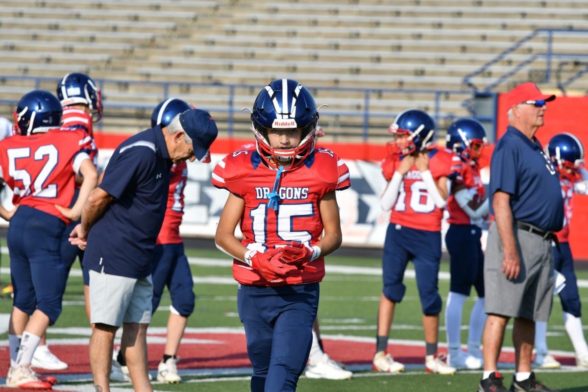 Look at Gio Merlo walking off the field!