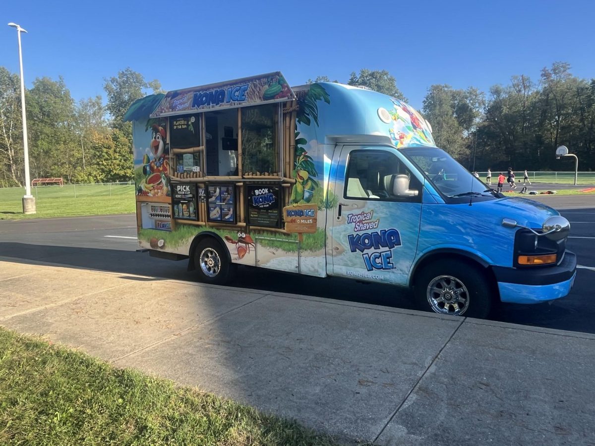 Kona Ice at the Harvest dinner.