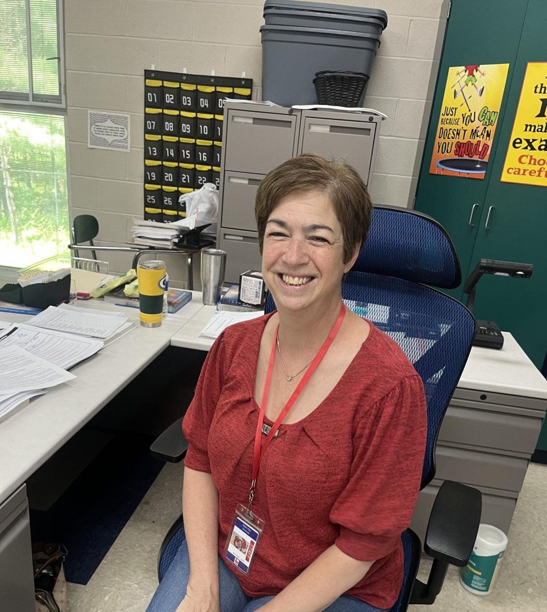 Mrs. Burnham ready for retirement!