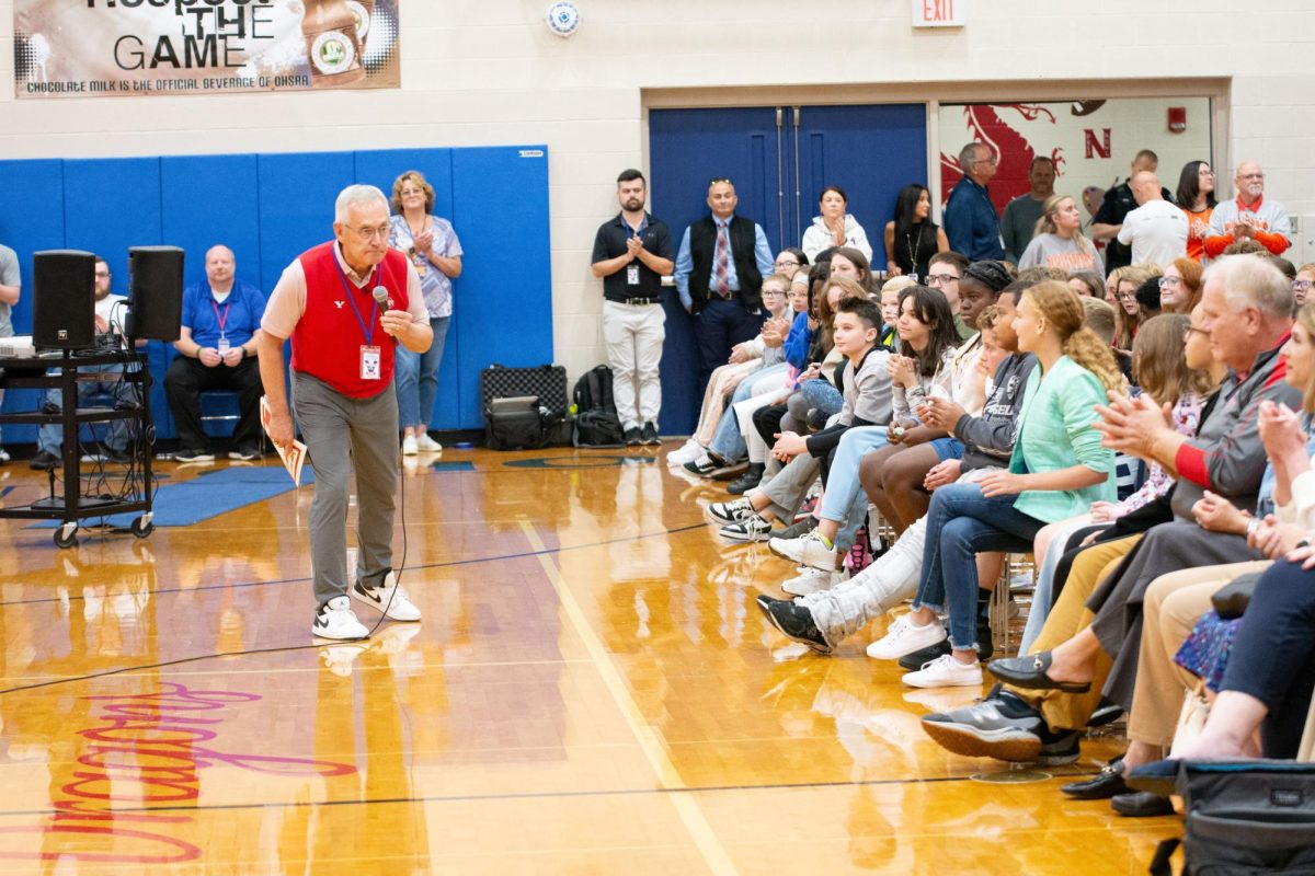 Jim Tressel explaining his goal to NMS