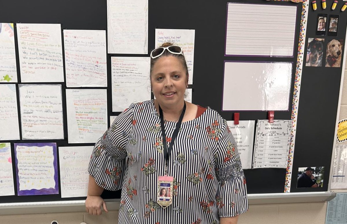 Our new teacher, Mrs. Bonacci!