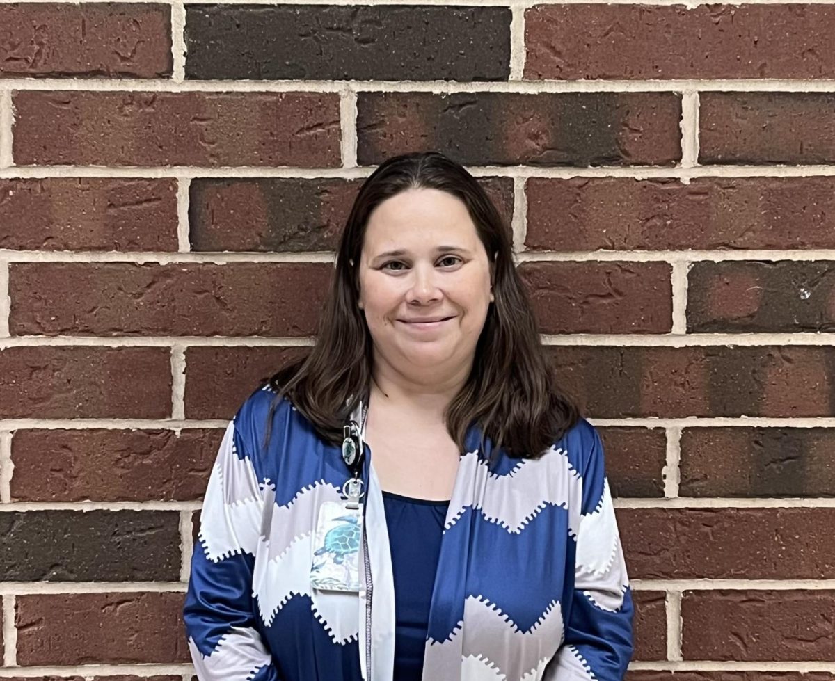 Our new secretary, Mrs Volk!