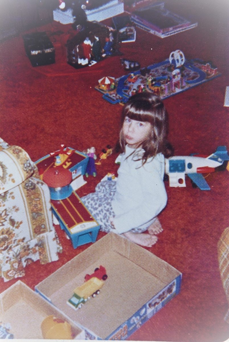 Mrs. Ciminero via 1975. Photo courtesy of her dad!